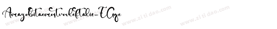 Amazobitaemostrovleftalic-EGqe字体转换