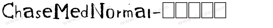 ChaseMedNormal字体转换