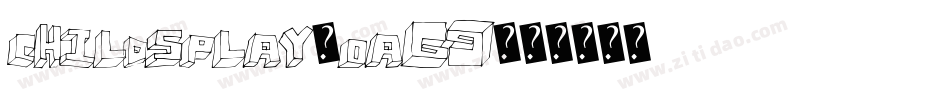 ChildsPlay-0aG9字体转换