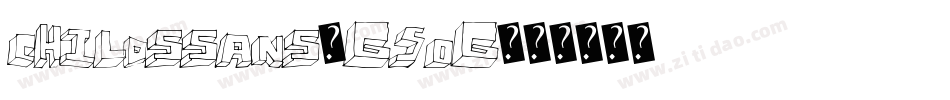 ChildsSans-6506字体转换