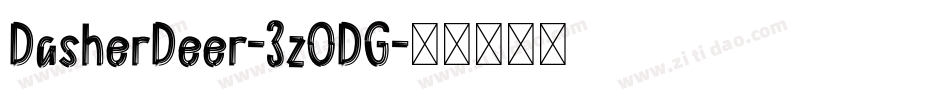 DasherDeer-3zODG字体转换