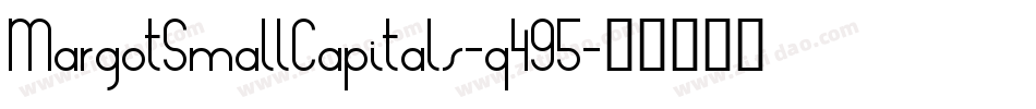 MargotSmallCapitals-q495字体转换