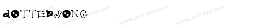 DottedSong字体转换