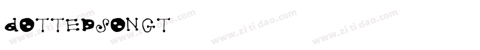 DottedSongt字体转换