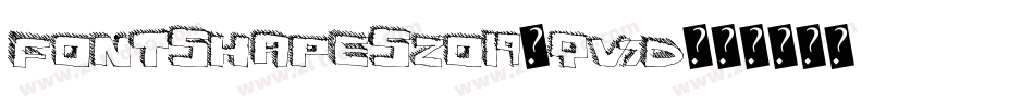 FontShapes2019-qv7d字体转换