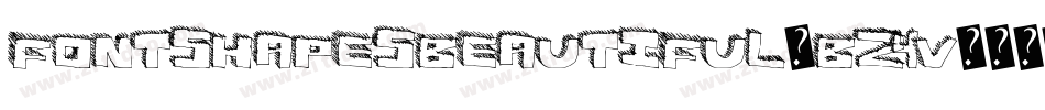 FontShapesBeautiful-BZ4V字体转换