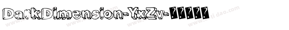 DarkDimension-YxZv字体转换