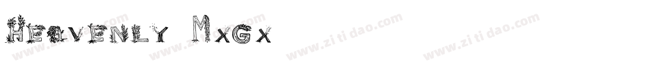 Heavenly-Mxgx字体转换