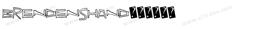 BrendensHand字体转换