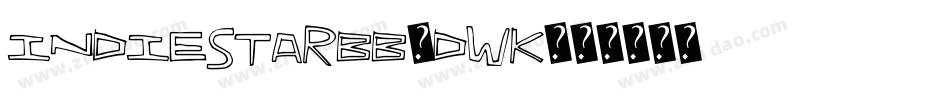 IndiestarBb-dwK字体转换