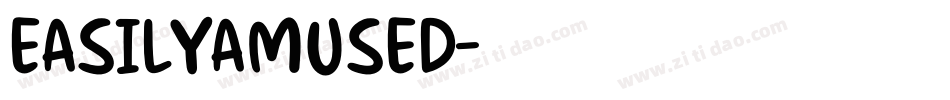 EASILYAMUSED字体转换