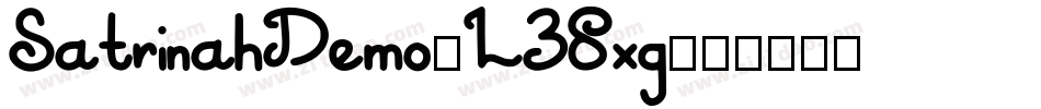 SatrinahDemo-L38xg字体转换