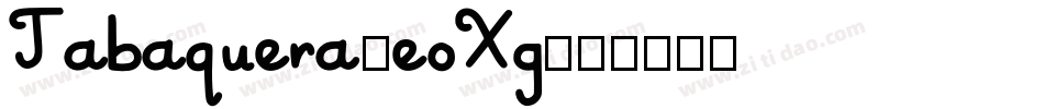 Tabaquera-eoXg字体转换