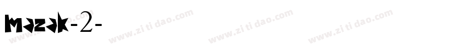 mazak-2字体转换
