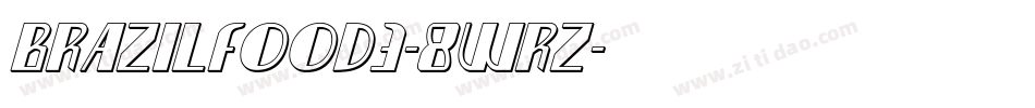 Brazilfood3-8wrz字体转换