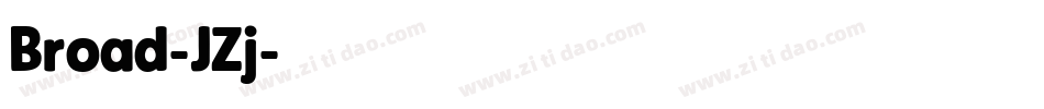 Broad-JZj字体转换 Broad-JZj字体转换