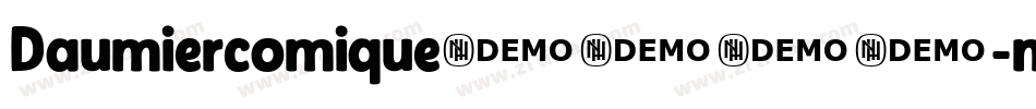 Daumiercomique1836-m8Zj字体转换