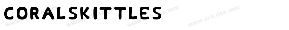 CoralSkittles字体转换