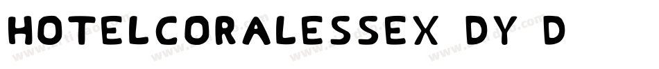 HotelCoralEssex-DY7d字体转换