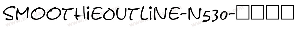 SmoothieOutline-n530字体转换