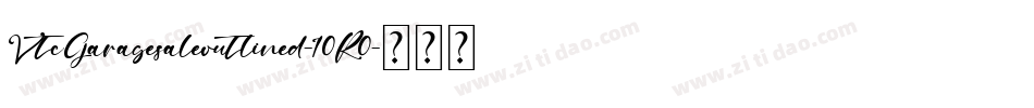 VtcGaragesaleoutlined-10R0字体转换