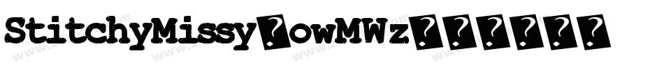 StitchyMissy-owMWz字体转换