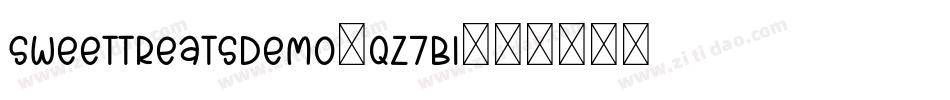 SweetTreatsDemo-qZ7B1字体转换