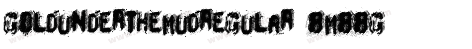 GoldUnderTheMudRegular-8M88g字体转换