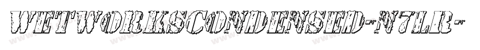 WetworksCondensed-n7lR字体转换