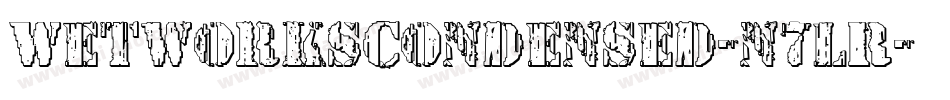 WetworksCondensed-n7lR字体转换