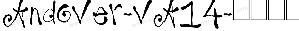 Andover-vA14字体转换