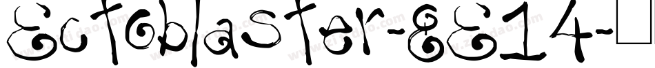 Ectoblaster-gE14字体转换