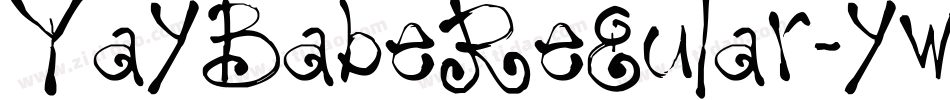 YayBabeRegular-ywLV3字体转换