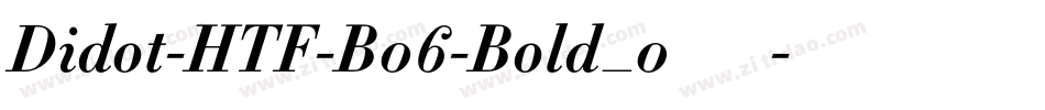 Didot-HTF-B06-Bold_0手机版字体转换