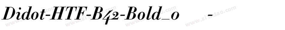 Didot-HTF-B42-Bold_0手机版字体转换