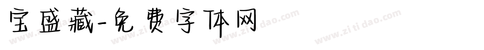 宝盛藏字体转换