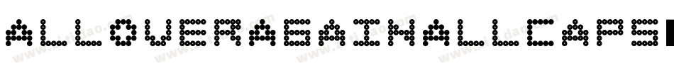AllOverAgainAllCaps-9GPB字体转换