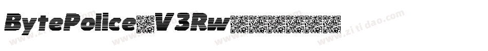 BytePolice-V3Rw字体转换