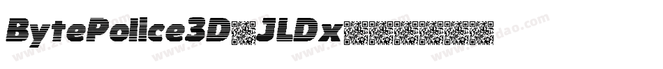 BytePolice3D-JLDx字体转换