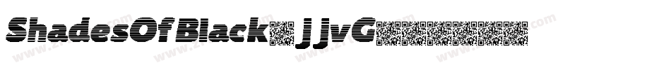 ShadesOfBlack-jjvG字体转换