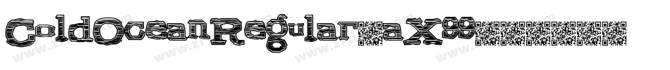 ColdOceanRegular-aX99字体转换