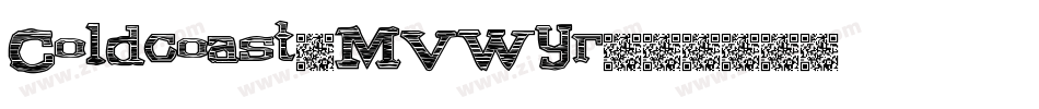 Coldcoast-MVWyr字体转换
