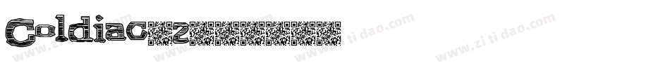 Coldiac-2字体转换