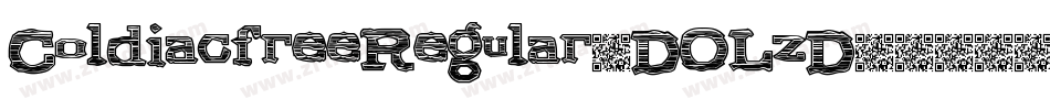 ColdiacfreeRegular-DOLzD字体转换