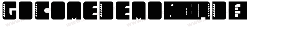 GoComeDemo-K7JAD字体转换