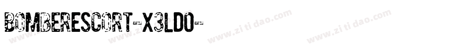 BomberEscort-x3LD0字体转换