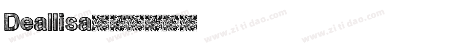 Deallisa字体转换