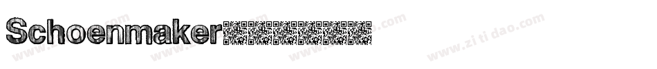 Schoenmaker字体转换