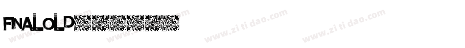 FINALOLD字体转换