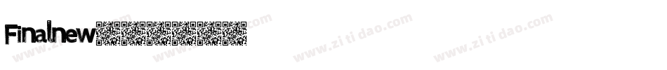 Finalnew字体转换